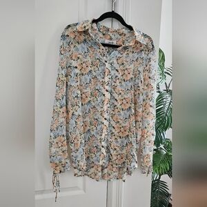 Sadie & Sage Pastel Floral Top